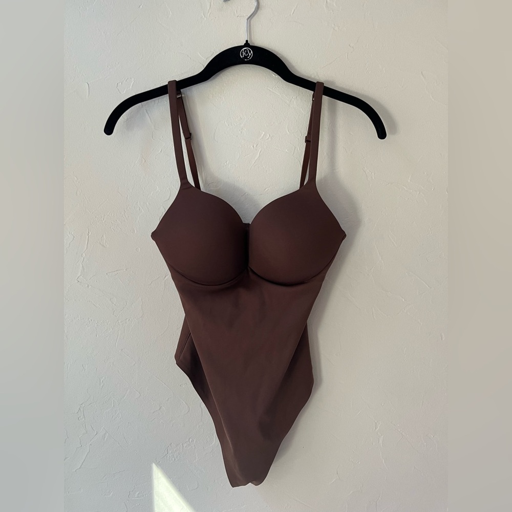 SKIMS Brown Push Up Sculpting Bodysuit NWT